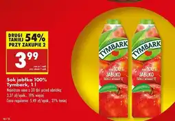Biedronka Sok jabłkowy Tymbark oferta