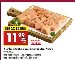 Biedronka Kostka z fileta piersi kurczaka oferta