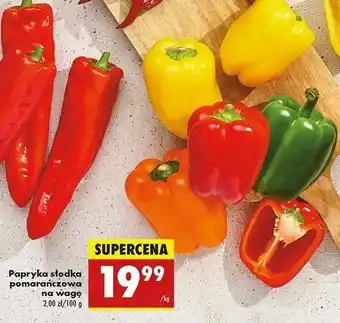 Biedronka Papryka pomarańczowa oferta
