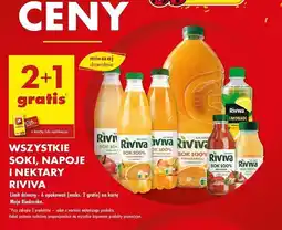 Biedronka Sok 100% pomidorowy z solą morską Riviva oferta