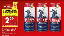 Biedronka Piwo Harnaś Jasne Pełne oferta