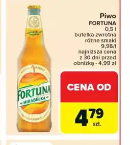 Carrefour Piwo Fortuna oferta