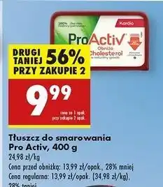 Biedronka Margaryna kardio Flora Pro-Activ oferta