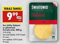 Biedronka Ser salami Światowid oferta