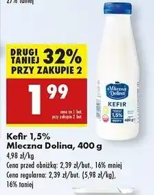 Biedronka Kefir 1.5% Mleczna Dolina oferta