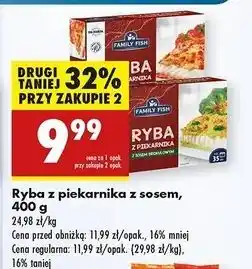 Biedronka Ryba smakosza w sosie śródziemnomorskim Family Fish oferta
