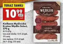 Biedronka Kiełbasa myśliwska Kraina Wędlin oferta