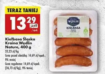 Biedronka Kiełabsa śląska Kraina Wędlin Nature oferta