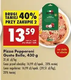 Biedronka Pizza pepperoni Gustobello oferta