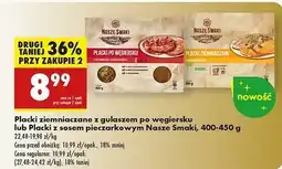 Biedronka Placki ziemniaczane Nasze Smaki oferta