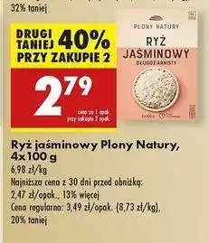 Biedronka Ryż jaśminowy długoziarnisty Plony Natury oferta