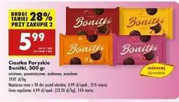 Biedronka Ciastka paryskie morelowe Bonitki oferta