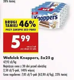 Biedronka Wafelek Knoppers oferta