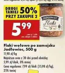 Biedronka Flaki wołowe po zamojsku Jadłowiec oferta
