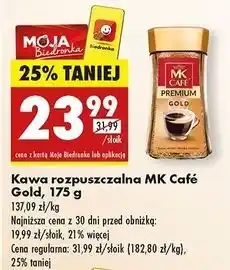 Biedronka Kawa Mk Cafe Premium Gold oferta