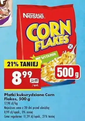 Biedronka Płatki śniadaniowe Corn Flakes (Nestle) oferta
