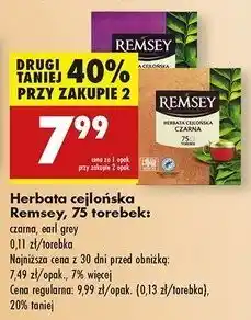 Biedronka Herbata cejlońska Remsey oferta