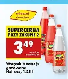 Biedronka Oranżada czerwona zero Hellena oferta