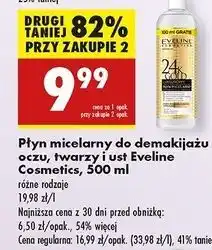 Biedronka Płyn micelarny Eveline 24K Gold oferta