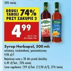 Biedronka Syrop pomarańczowy Herbapol oferta
