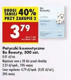 Biedronka Patyczki higieniczne Be Beauty oferta