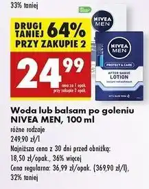 Biedronka Balsam po goleniu łagodzący Nivea Men Sensitive oferta
