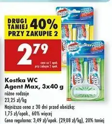 Biedronka Kostka + wkłady leśne Agent Max oferta
