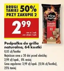 Biedronka Podpałka naturalna Fire & Flame oferta