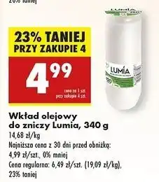 Biedronka Wkład olejowy do zniczy 120 Lumia oferta