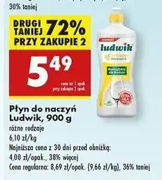 Biedronka Płyn do naczyń cytrynowy Ludwik oferta