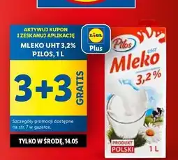 Lidl Mleko 3.2% Pilos oferta