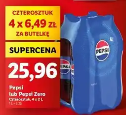 Lidl Napój Pepsi Zero oferta