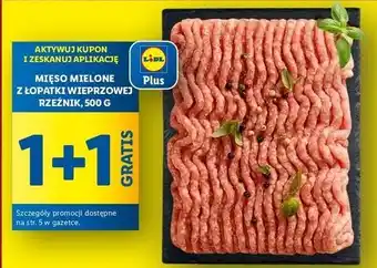 Lidl Mięso mielone z łopatki wieprzowej Rzeźnik Codzienna Dostawa oferta