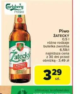 Carrefour Piwo Zatecký oferta