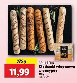 Lidl Kiełbaski grillowe mix Grill And Fun oferta