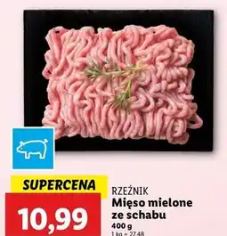 Lidl Mięso mielone ze schabu Rzeźnik Codzienna Dostawa oferta