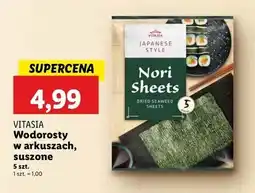 Lidl Nori arkusze Vitasia Japan oferta
