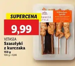 Lidl Szaszłyki z kurczaka Vitasia Japan oferta