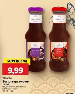 Lidl Sos teriyaki sezam Vitasia oferta