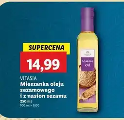 Lidl Olej sezamowy Vitasia oferta