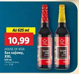 Lidl Sos sojowy ciemny House Of Asia oferta