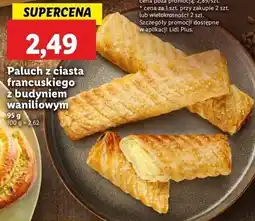 Lidl Paluch z nadzienem waniliowym oferta