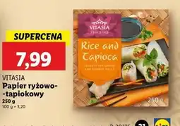 Lidl Papier ryżowy Vitasia oferta