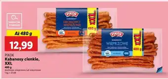 Lidl Kabanosy wieprzowe Pikok oferta