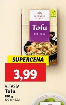Lidl Tofu teriyaki Vitasia oferta