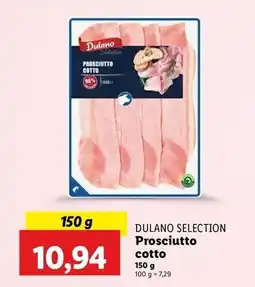 Lidl Prosciutto cotto Dulano Selection oferta