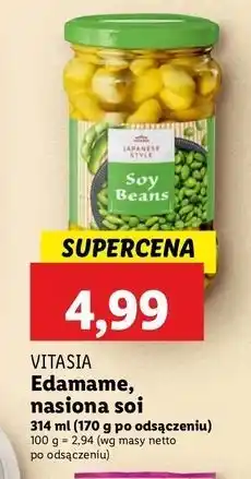 Lidl Nasiona soi edamame Vitasia oferta