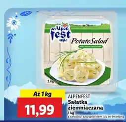 Lidl Sałatka ziemniaczana z sosem kremowym Alpen Fest oferta