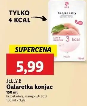Lidl Galaretka liczi Jelly.b oferta