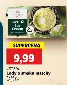 Lidl Lody matcha Vitasia oferta